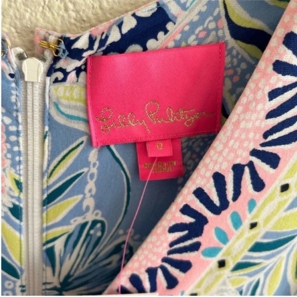 Lilly Pulitzer McKinley Maxi Dress Blue Peri NWT - Picture 7 of 8